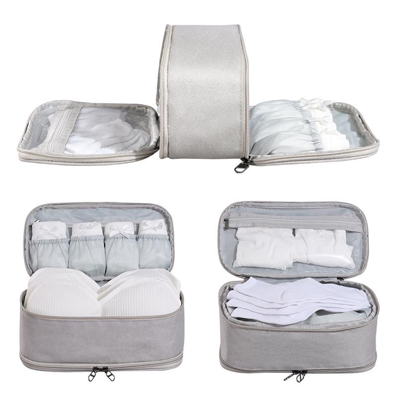 Portable Travel Underwear and Socks Storage Bag