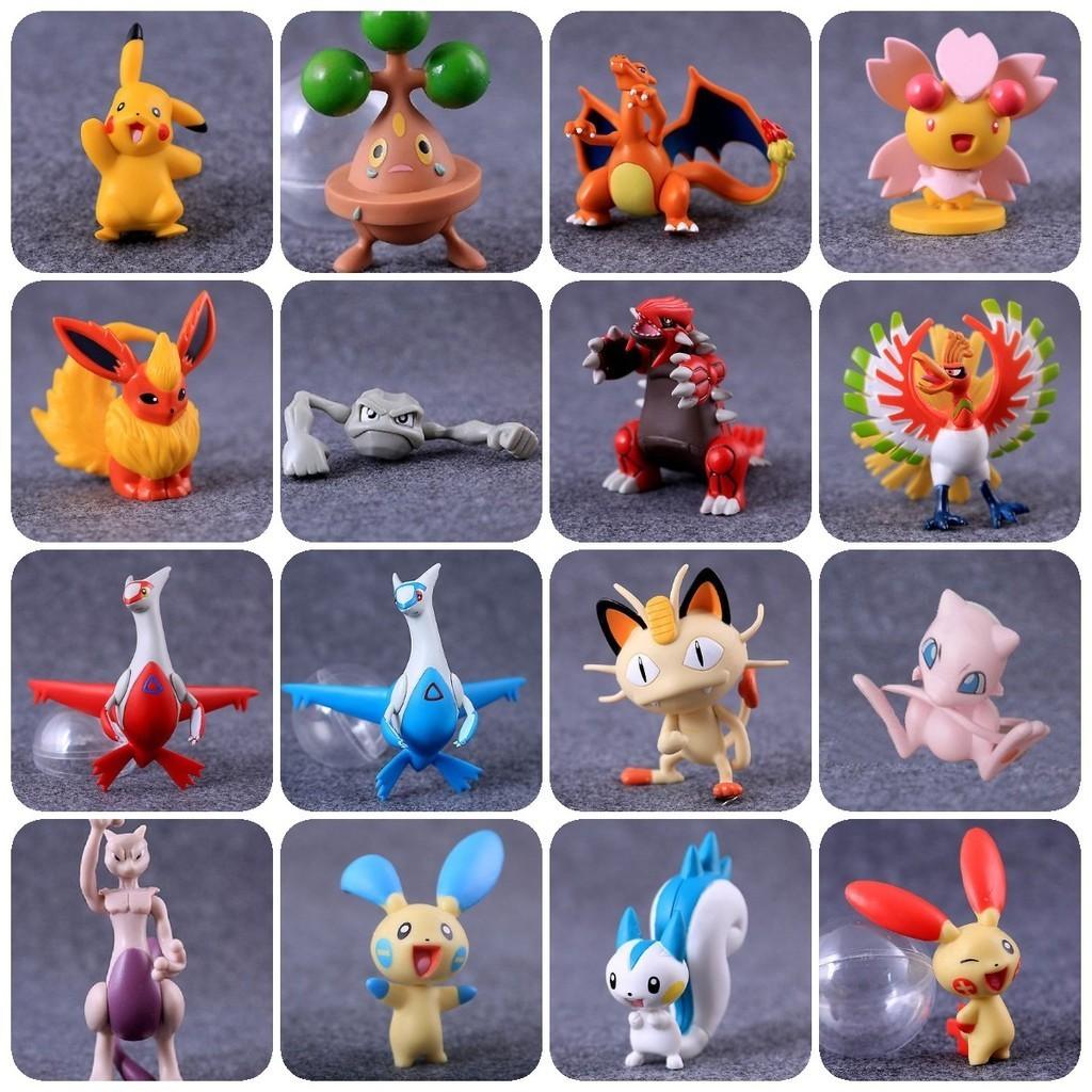 Pokmon Action Figures Pvc Collectibles Detailed 5-8cm Featuring Popular Characters