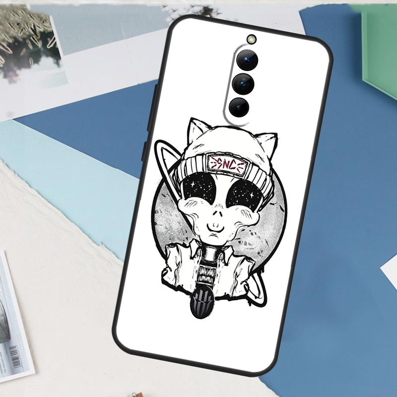 Alien Kawaii Kunsthülle Für ZTE Nubia Red Magic 9 10 11 8 8S 9S 10S Pro Plus 6 7 6S 7S Pro 5G 6R 10 Air Cover