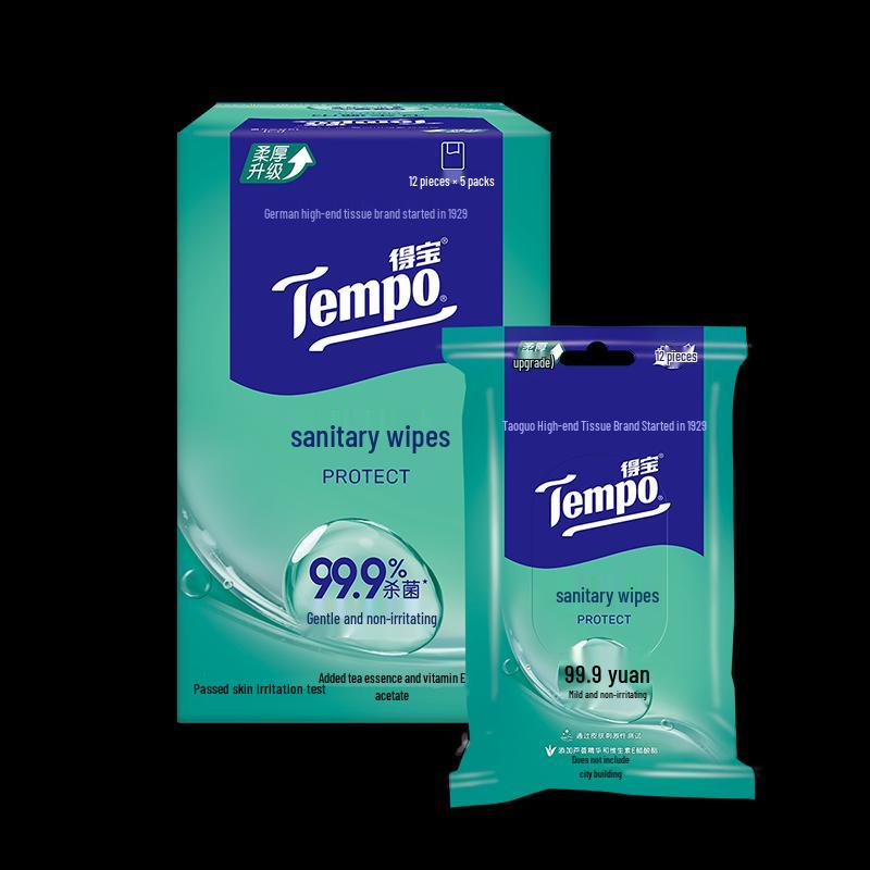 Tempo Sterilizing Wet Wipes