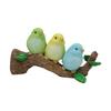 3 Bird Tree Pendant Resin Outdoor Garden Courtyard Potted Plant Decoration Home Wall Pendant