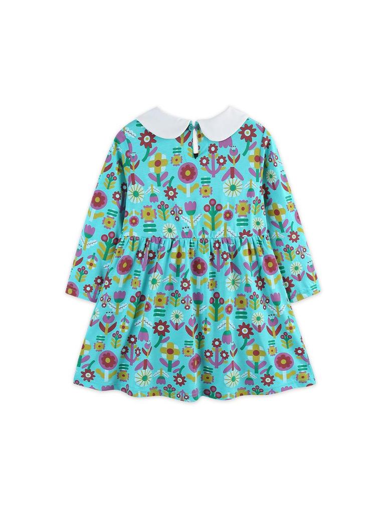 European Style Autumn Floral Princess Dresses for Girls - New Arrival Children's Clothing