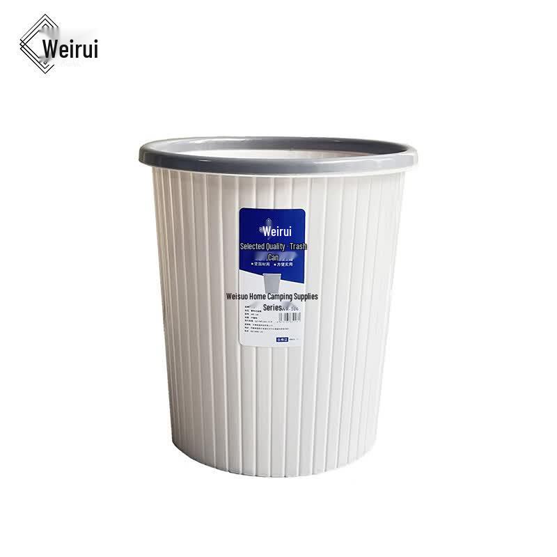 Weirui 10L Open-Top Plastic Trash Can
