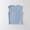 2023 Summer Square Neck Bodycon Cashmere-Texture Women's Slimming Vest