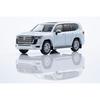 Kyosho MINI CAR & BOOK No.14 1/64 Toyota Land Cruiser Precious White Pearl
