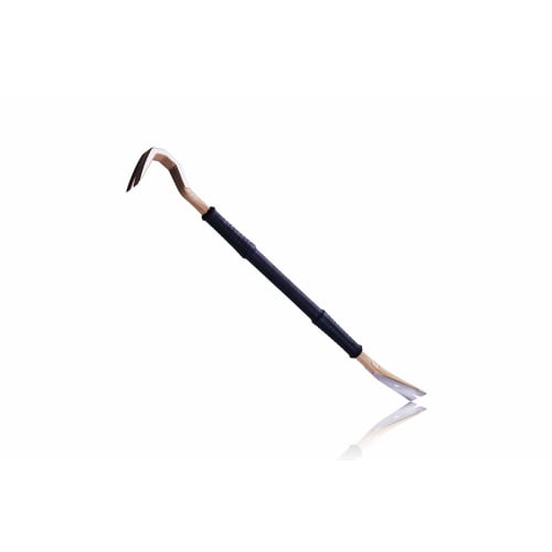 Spec Ops SPEC-D30PRY Tools 30-inch Wrecking Crowbar with Teardrop Nail Puller and Prybar End, High Carbon Steel, 3% Donation to Veterans, Black/Tan