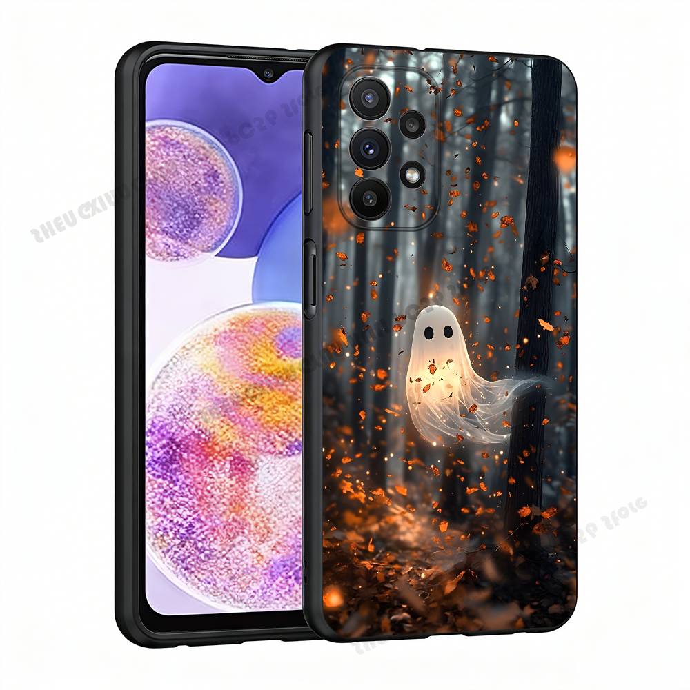 

Cut Ghost Art Phone Case For Samsung A21 31 51 53 71 20 22 30 32 42 50 01 02 10 11 4G 5G Cover Samsung A11
