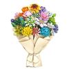 Compatible Sunflower Crystal Flower Building Set: Children's Educational Toy for Girls