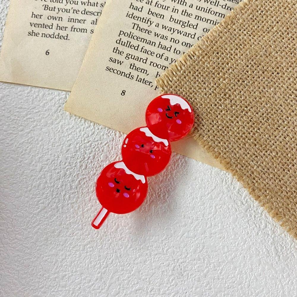 

Fortune Red Packet Hair Clip Lucky Bag Acetate Tanghulu Hairpin Hair Accessories Koi