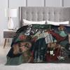 Jose Pedro Balmaceda Pascal Flannel Blanket  Super Warm Bedding Throws for Home Decor Travel Novelty Bedspread Sofa Bed Cover