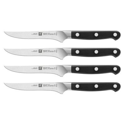 Steak Knives - ZWILLING - Pro - Stainless Steel - FRIODUR - 4 Pieces