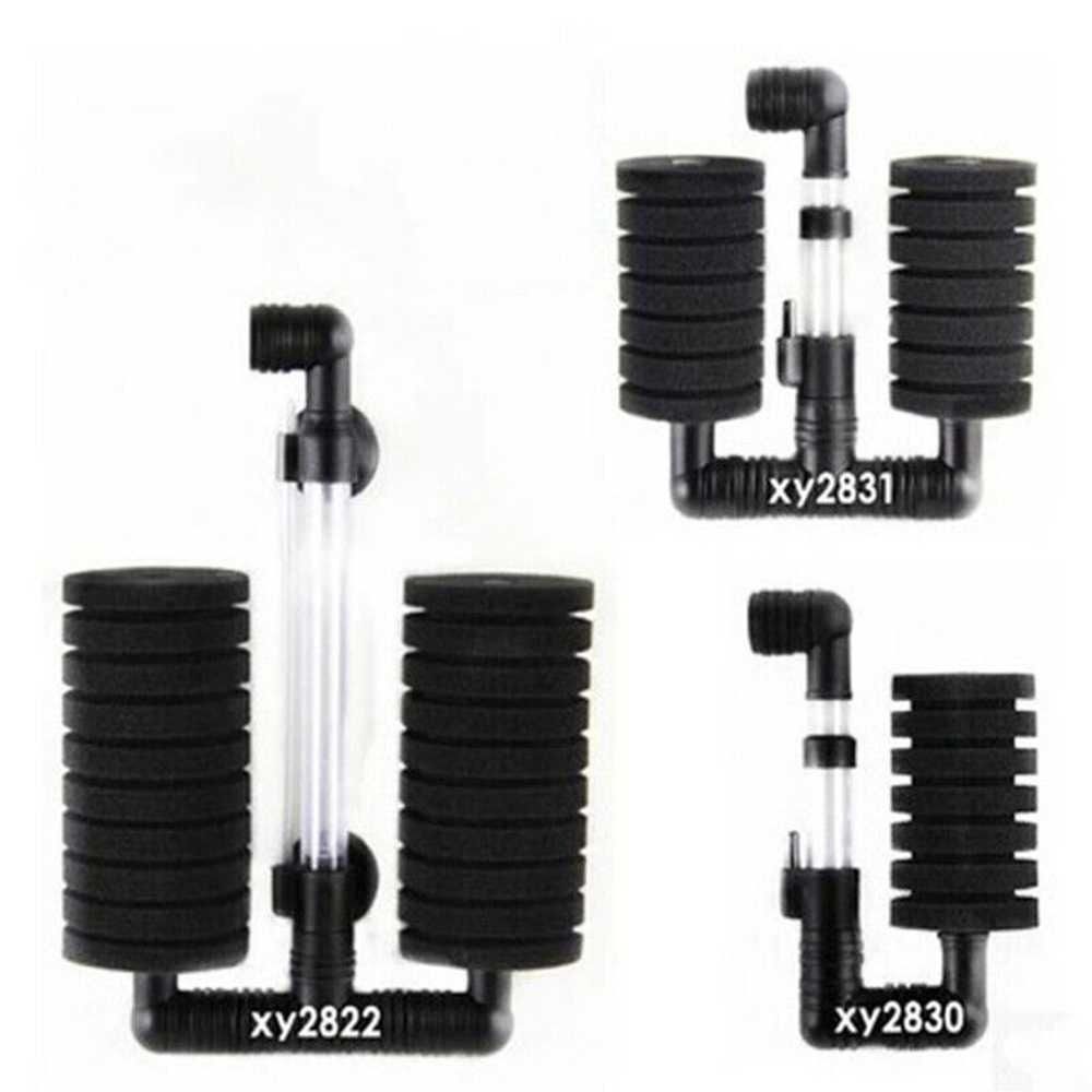 360° Rotatable Biochemical Sponge Filter Cotton Filters Aquarium Oxygen Pump Single/Double Head
