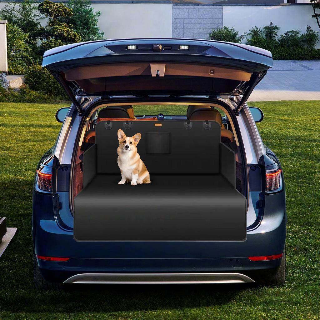 Waterproof Non-Slip Car Trunk Protector, SUV Cargo Liner for Pets Travel, Camping Picnic Dog Car Mat Auto Interior Supplies
