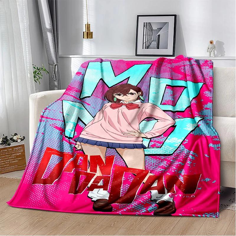 DAN DA DAN 29 Style Cartoon Anime Blanket,Soft Throw Blanket for Home Bedroom Bed Sofa Picnic Travel Office Cover Kid Gift HD