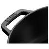 Cocotte Ronde - STAUB - Chistera - 28 cm - Fonte émaillée - 6,7 L - Noir Mat