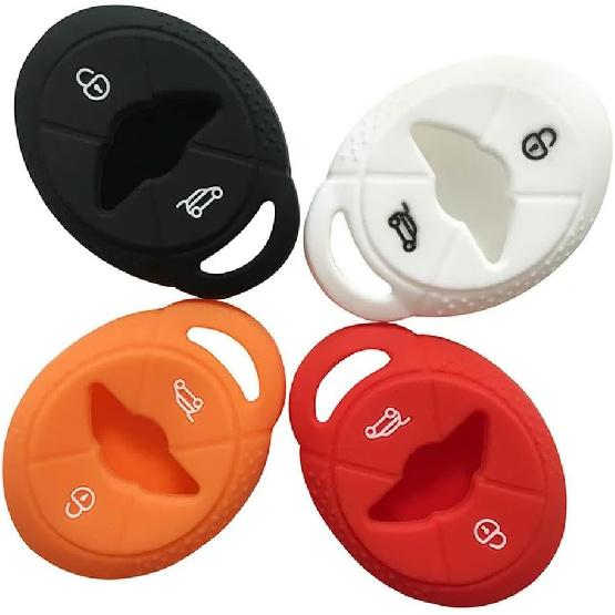 Silicone Rubber Key Fob Cover for Mini for Cooper S R50 R53 EWS 2000-2005