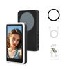 Magnetic Selfie Projector: Wireless Phone Screen Mirroring for Influencer Live Streaming
