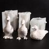 Flexible Silicone Mould Accessory for Creating Duck Candle Holders Decoration With Resin And Plaster Daily Use