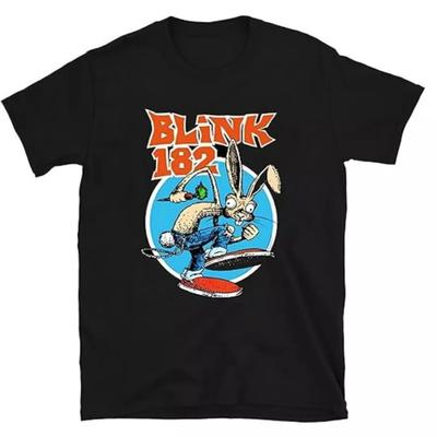 Black Vintage Band Blink 182 T Shirt US Size Gifl For Fan, Trend Unisex Crewneck Unisex T-Shirt