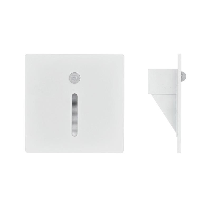 Ultracienka lampka nocna z czujnikiem magnetycznym do wbudowania typu 86 na schody i korytarze