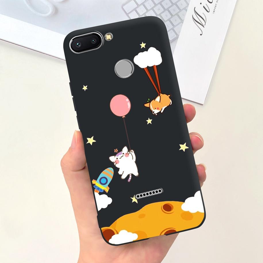 

For Xiaomi Redmi 6 Case Redmi 6A Cover Cute Dinosaur Duck Cat Shockproof Bumper For Xiomi Redmi 6 6A Fundas Redmi6 Redmi6A Coque Redmi 6A