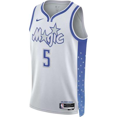 Dri-Fit NBA Swingman City Edition 2025-26 Season Orlando Magic Paolo Banchero #5 Color Blocked Sleeveless Basketball Jersey Men Jersey HM5991-043