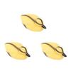 3Pcs Floating Yellow Duckling Realistic Plastic Duck Fish Pond Ornament for Garden Swimming Pool Fishing Pond Water