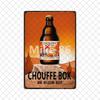 [ Mike86 ] Belgian Beer La Mc Cherry Chouffe Bok Soleil Metal Tin Sign Wall  Poster Iron Painting Pub Decoration S-02 20*30 CM