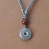 Handmade Woven Jade Pendant Necklace