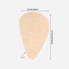 2 Pairs Non slip Shoe Sole Sticker High Heeled Shoes Sole Patch Protector (Pointed Head)