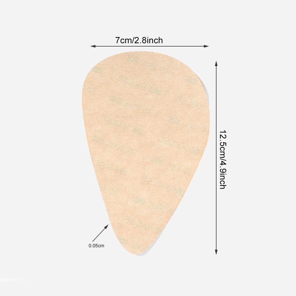 2 Pairs Non slip Shoe Sole Sticker High Heeled Shoes Sole Patch Protector (Pointed Head)
