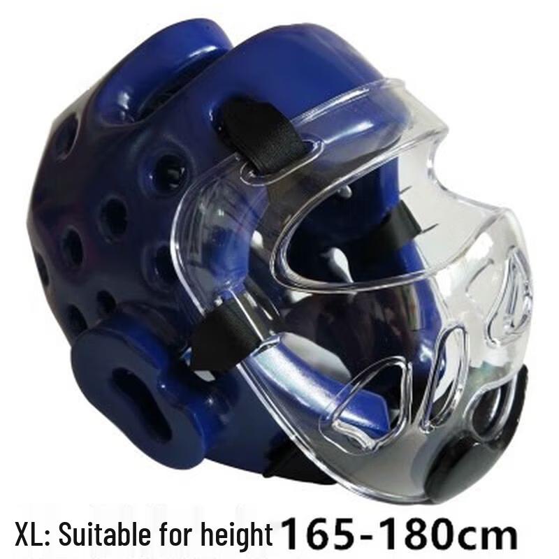 Jundingying Taekwondo Helmet with Clear Face Shield