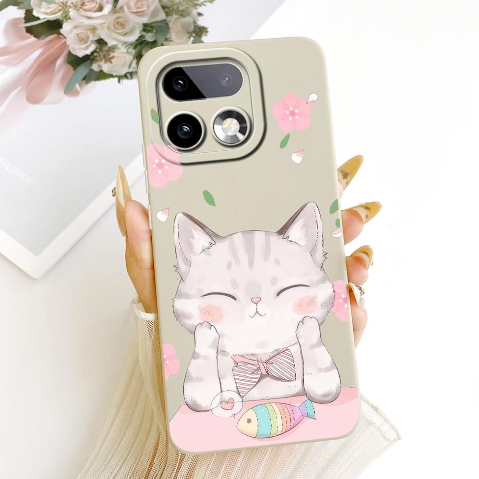 For Realme 16 Pro Plus Case Cover Cute Kawaii Luxury Fashion Flowers Painted Silicone Casing For Realme RMX5131