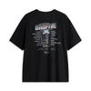 Li Ning Badfive Basketball Series Letter Print Loose Round Neck Short Sleeve T-Shirt Men Tops Black AHSU149-2