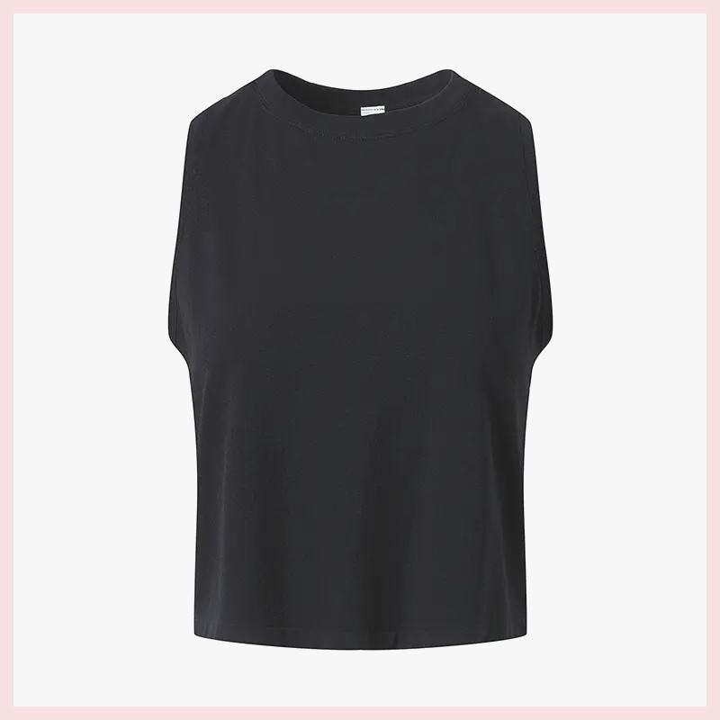 

Women s Sport Sleeveless T-shirt with Beautiful Back & Yoga Bra - Breathable, Skin-friendly, Sweat-absorbing L (120-150 jin)