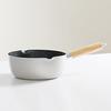 Pearl Metal Yukihira Saucepan (Snow Pot), 20cm, IH Compatible, Marble Finish, Anodized Aluminum, HB-6542