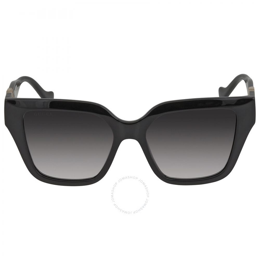 

Gucci Серые квадратные женские солнцезащитные очки с градиентом GG1023S 008 54