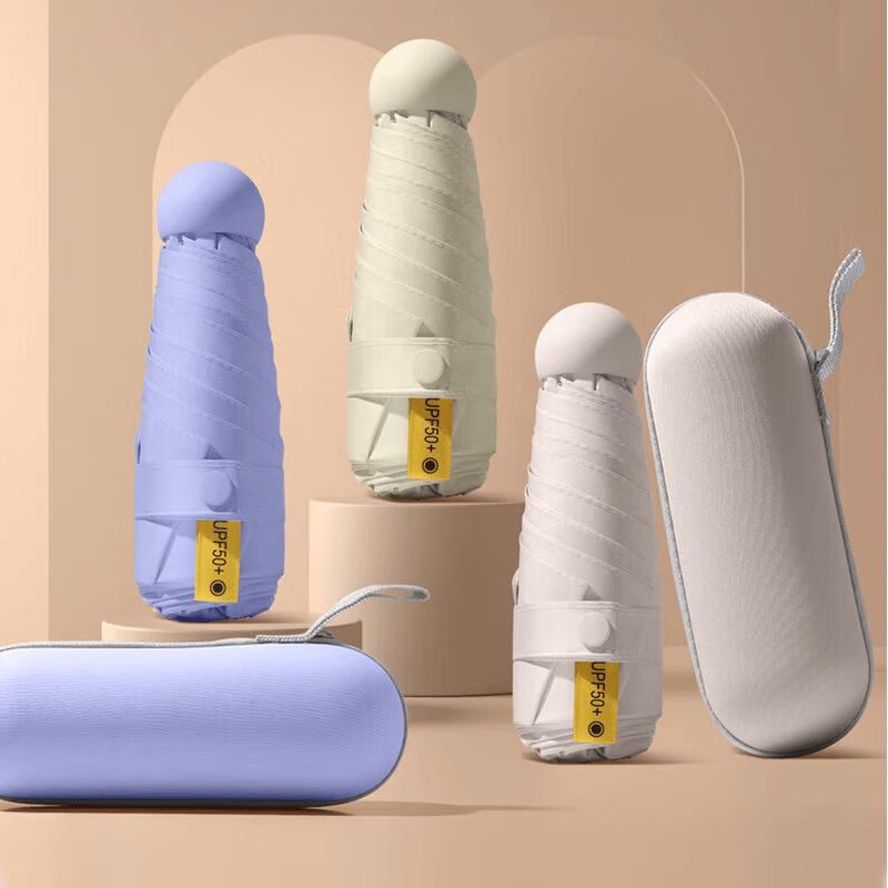 Qianyu Capsule Mini UV Protection Travel Umbrella