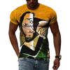 Impressionist Master Picasso Classic Oil Painting 3D HD Print Men And Women Art Taste Charm Short Sleeve Round Neck T-shirt Top