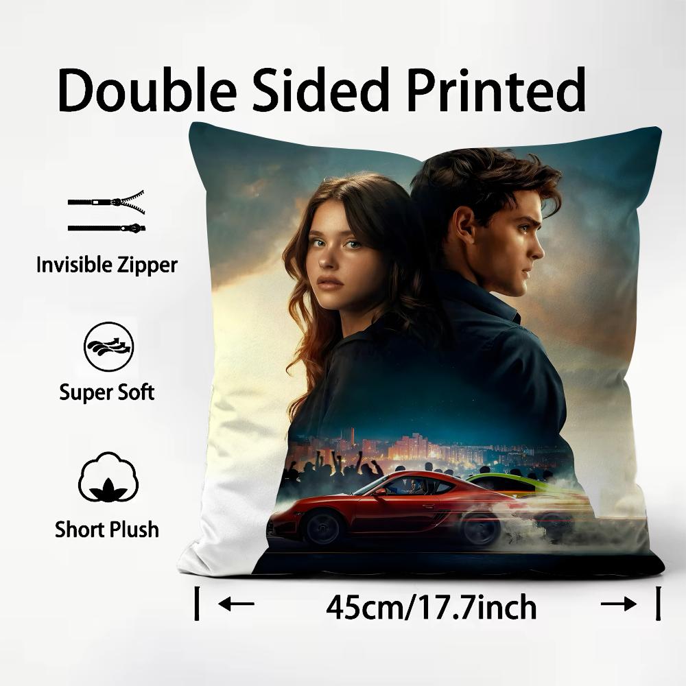 My Fault Culpa Mia Movie Cushion Cover Plush Fabric Soft DoubleSided Printed Sofa Warm Winter Home Child Gift Pillow Case