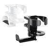 Cup Holder Black Headphone Hanger Efficient Organization Multi-Functional Use Versatile Compatibility Secure Grip