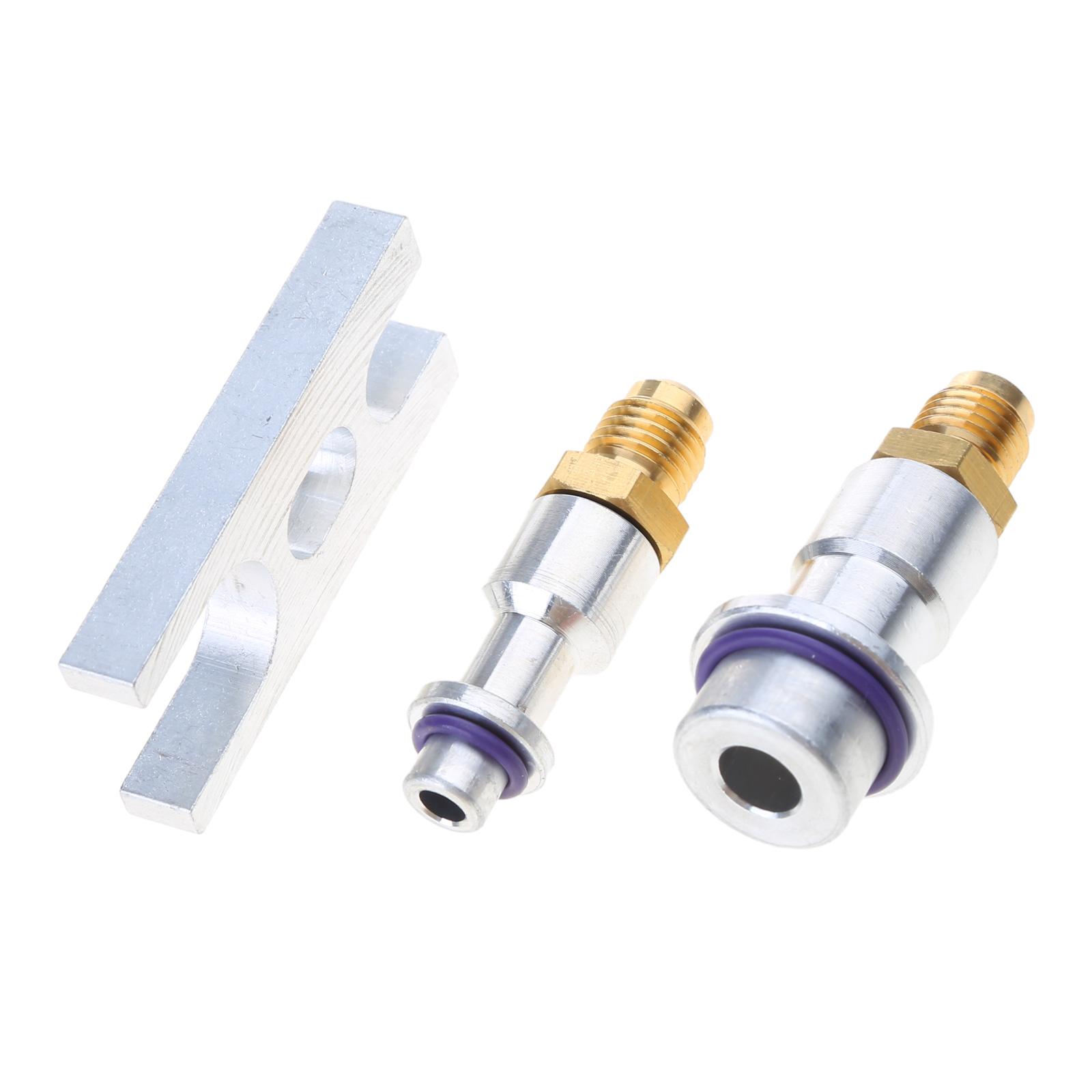 

Заглушка для проверки герметичности автомобильного кондиционера, соединитель для шланга охлаждения, инструменты для технического обслуживания и обнаружения утечек в трубах кондиционера автомобиля 1