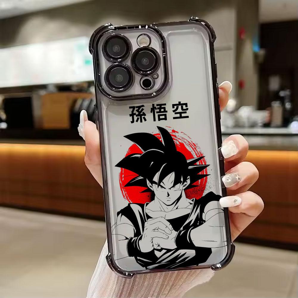 

Dragons Balls Son Goku Vegeta Cartoon Phone Case For Xiaomi 15T 14T 13 Pro 15 F8 Ultra Poco X7 F7 Pro 5G X3 X6 F5 M7 Clear Cover POCO X3 (NFC or Pro)