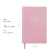 Japanese-Style A5 Gratitude Diary: 5-Minute Burlap Cover Notebook