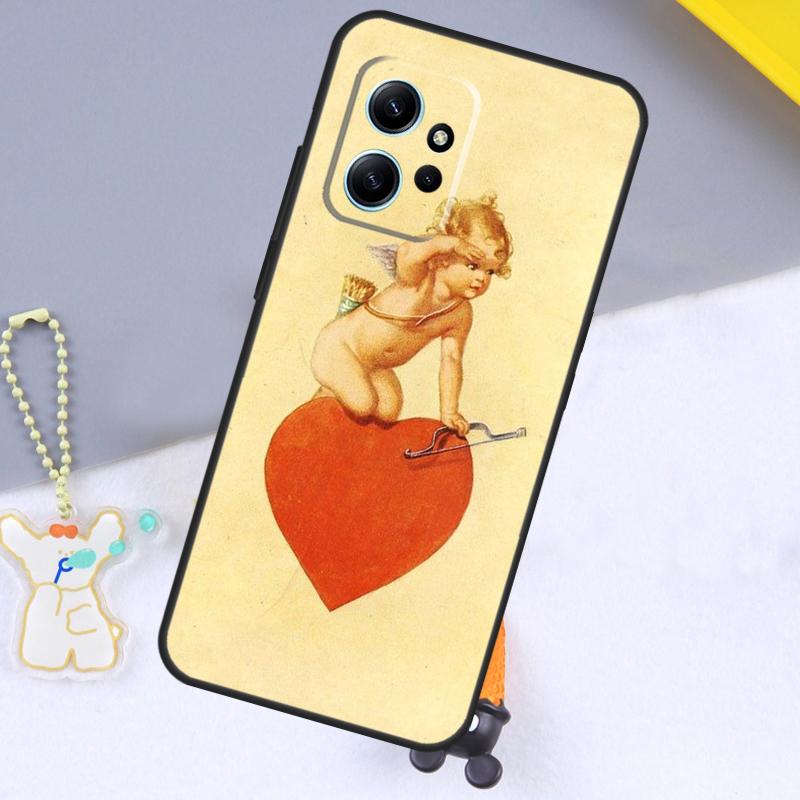 Angel Cupid Art Paint Case For Xiaomi Redmi Note 14 13 9 10 11 12 15 Pro Plus Cover For Redmi 15 C 13C 12C 10C 14C