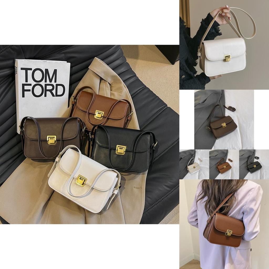 Chic Street Style Pu Leather Shoulder Bag For Women 2024 Fashion Forward Crossbody Purse