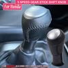 For HONDA ACCORD EURO VII 7 MK7 2003 2004 2005 2006 2007 2008 Car-styling 5 Speed Gear Stick Shift Knob Level PU Leather Boot