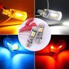 1 Paar T15/T10 Superhelle Blinkerbirne Doppelkontakt Motorrad Blinkleuchte W16W LED-Birne für Standlicht Nebelscheinwerfer