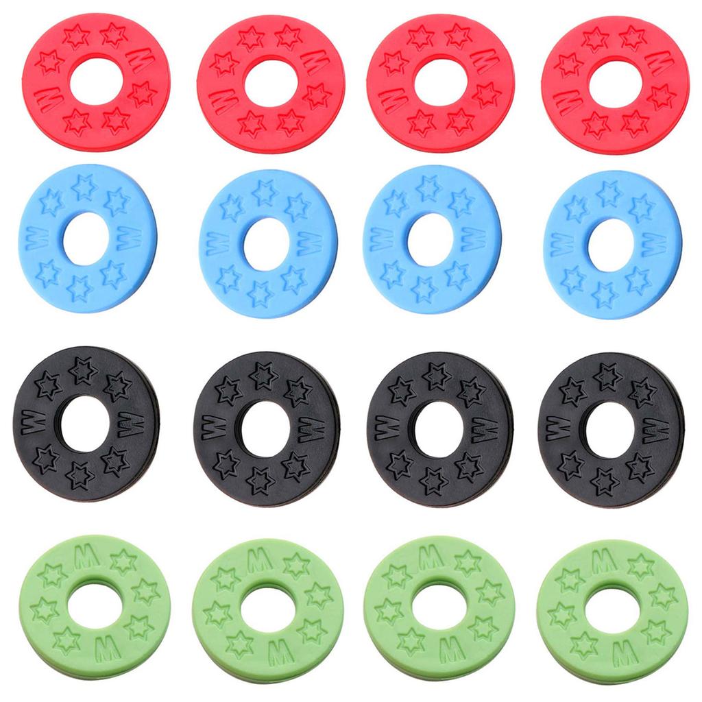 10 Pieces Black Guitar Strap Locking Silicone Strap Locks Rubber Guitar Strap Lock Blocks Guitar Protector Guitar Locks