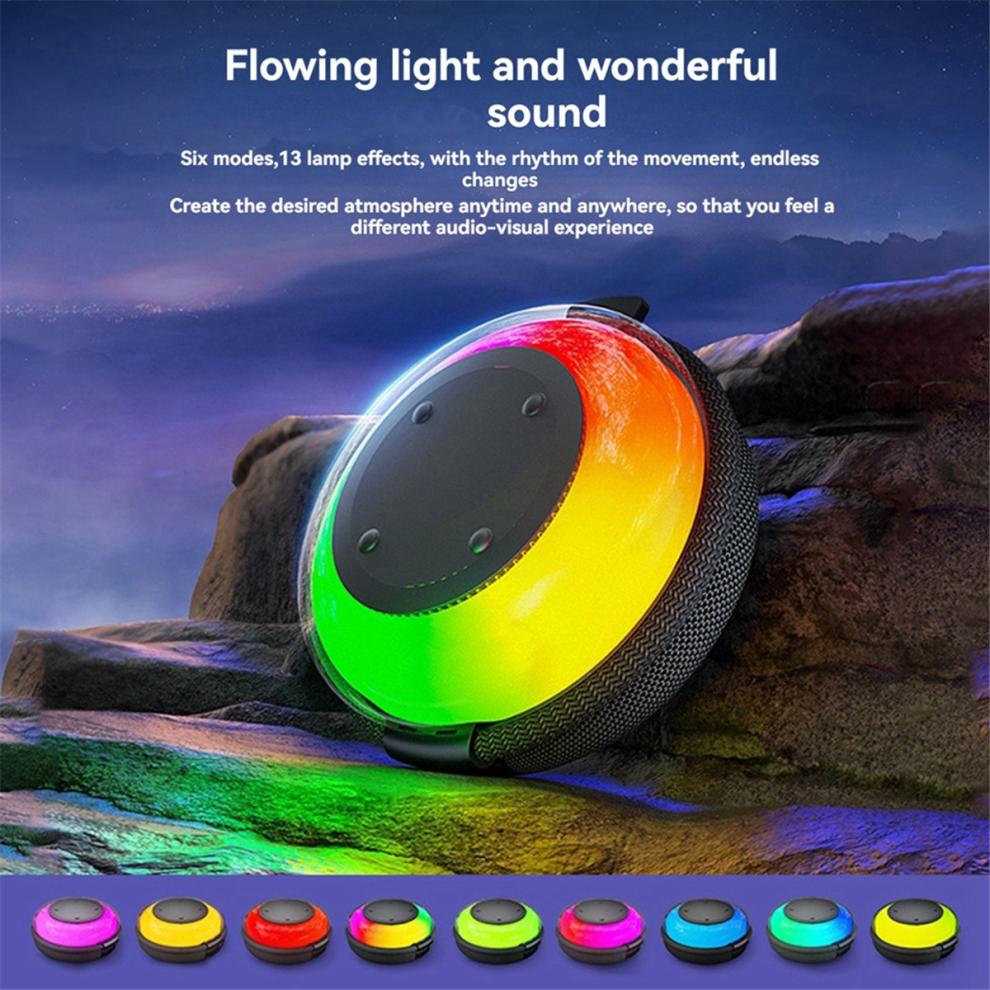 Wireless Bluetooth Speaker Portable with Handle Fabric Waterproof Mini